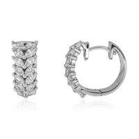 Boucles d'oreilles en or et Diamant SI1 (H) (CIRARI)
