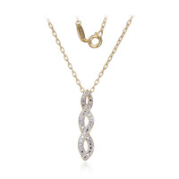 Collier en laiton et Diamant I3 (I) (Juwelo Style)