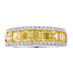 Bague en or et Diamant SI2 jaune (CIRARI)