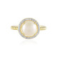 Bague en argent et Perle blanche de culture d'eau douce