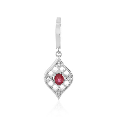 Pendentif en argent et Rubis de Bemainty