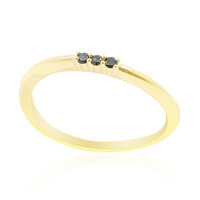 Bague en or et Diamant vert I1 (de Melo)