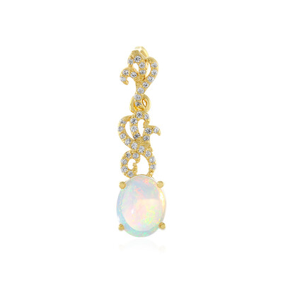 Pendentif en argent et Opale Welo