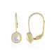 Boucles d'oreilles en argent et Opale Welo