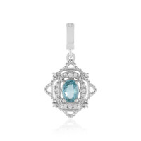 Pendentif en argent et Zircon de Ratanakiri