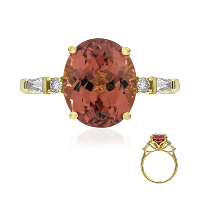 Bague en or et Tourmaline néon du Congo (CIRARI)
