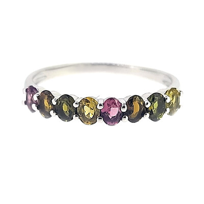 Bague en argent et Tourmaline