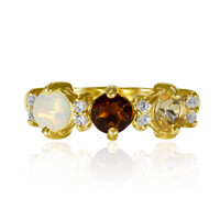 Bague en argent et Opale Welo