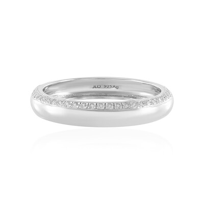 Bague en argent et Zircon