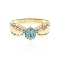 Bague en or et Zircon de Ratanakiri (de Melo)
