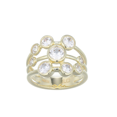 Bague en argent et Zircon (Adela Silber)