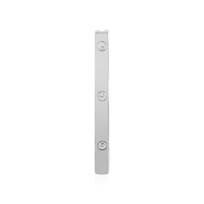Pendentif en argent et Zircon (MONOSONO COLLECTION)