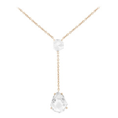Collier en argent et Quartz blanc (TPC)
