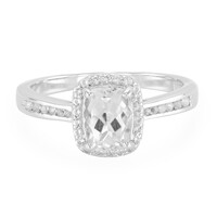 Bague en argent et Goshénite