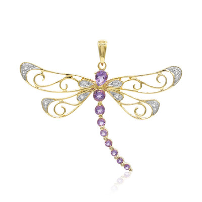 Pendentif en argent et Améthyste