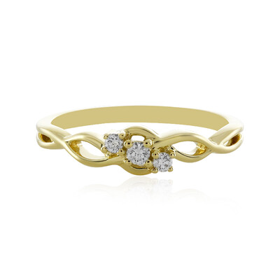 Bague en or et Diamant Flawless (F) (LUCENT DIAMONDS)