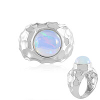 Bague en argent et Opale Welo(Adela Silber)
