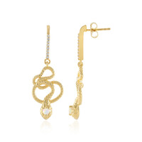 Boucles d'oreilles en argent et Opale Welo