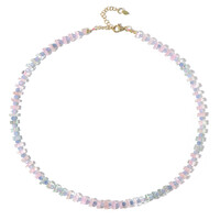 Collier en argent et Béryl fantaisie (Riya)