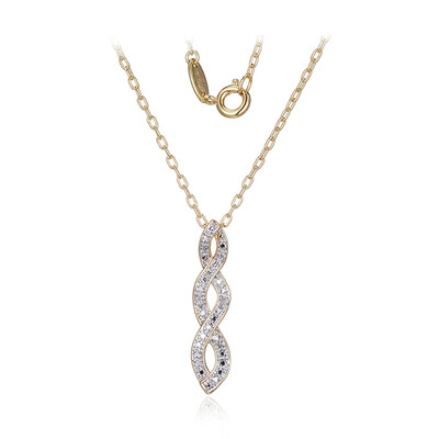 Collier en laiton et Diamant I3 (I) (Juwelo Style)