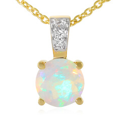 Collier en argent et Opale Welo