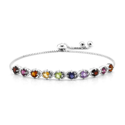 Bracelet en argent et Grenat