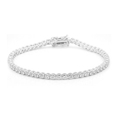 Bracelet en argent et Zircon