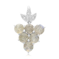 Pendentif en argent et Spectrolite