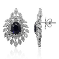 Boucles d'oreilles en or et Saphir de Ceylan (Estée Collection)
