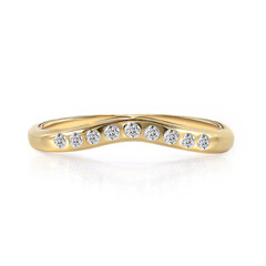 Bague en or et Diamant IF (D)