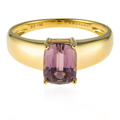Bague en or et Diaspora rose (AMAYANI)
