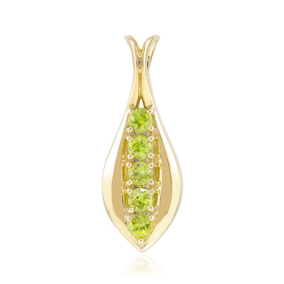 Pendentif en or et Sphène de Capelinha