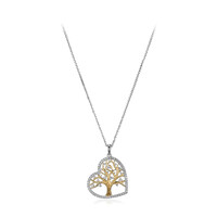 Collier en argent et Zircon