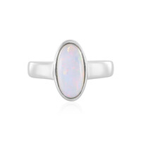 Bague en argent et Opale Welo