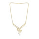 Collier en argent et Topaze blanche