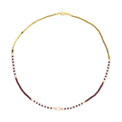 Collier en argent et Perle d'Akoya