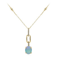 Collier en or et Opale Welo AAA (CIRARI)