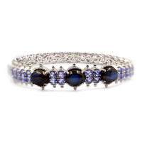Bracelet en argent et Labradorite (Dallas Prince Designs)
