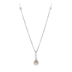 Collier en or et Diamant SI rose (CIRARI)