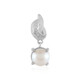 Pendentif en argent et Perle blanche de culture d'eau douce