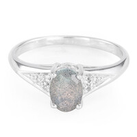 Bague en argent et Labradorite