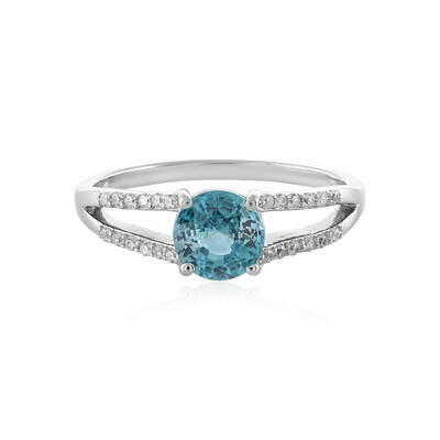 Bague en argent et Zircon de Ratanakiri