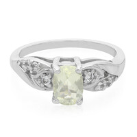 Bague en argent et Orthose