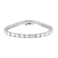 Bracelet en argent et Quartz Rayon de Lune