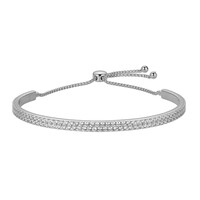 Bracelet en argent et Zircon