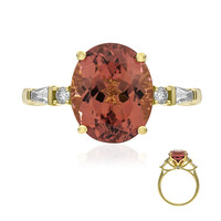 Bague en or et Tourmaline néon du Congo (CIRARI)