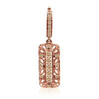 Pendentif en or et Diamant rose de France SI1 d'Argyle 