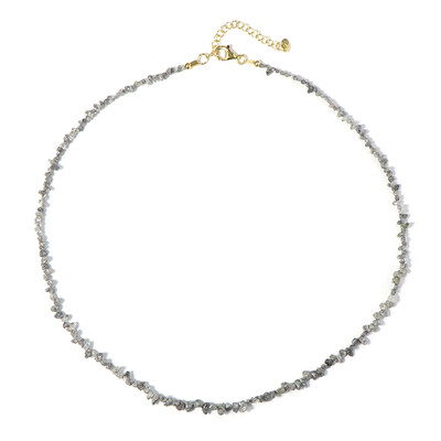 Collier en argent et Diamant couleur argent
