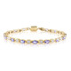 Bracelet en argent et Tanzanite