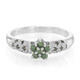 Bague en argent et Diamant fantaisie